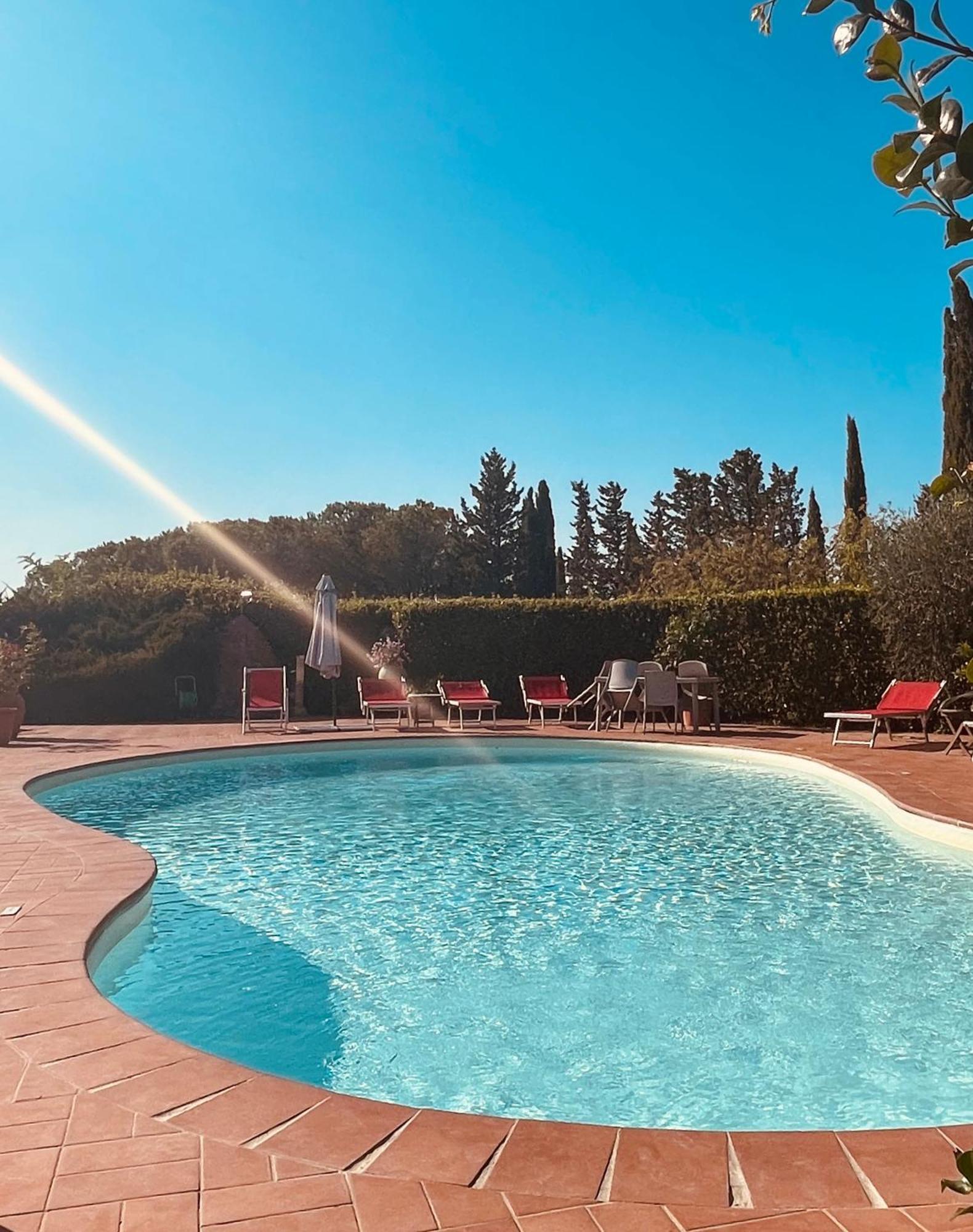 Intero Appartamento Con Private Pool E Jacuzzi Podere Settefrati Монтайоне Экстерьер фото