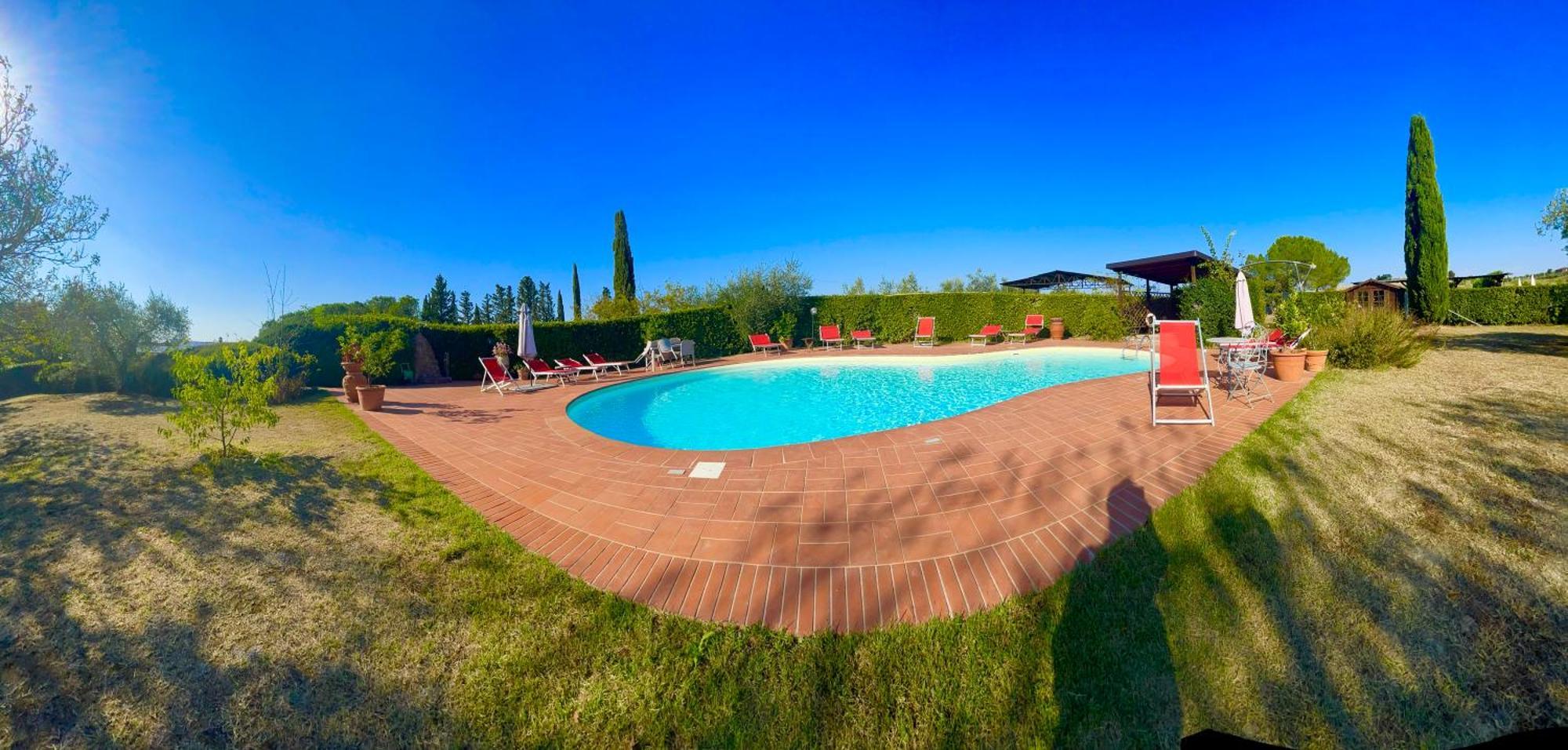 Intero Appartamento Con Private Pool E Jacuzzi Podere Settefrati Монтайоне Экстерьер фото